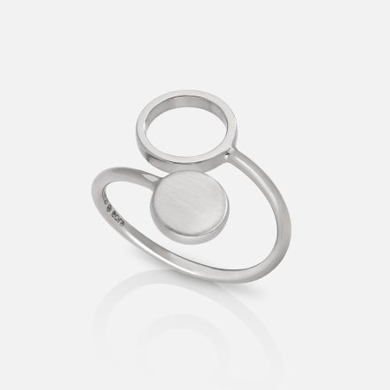 Beat Ring Silber