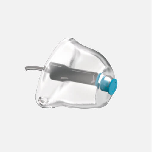 Abbildung Otoplastik Ohrstück für das in Ohr Hörgerät